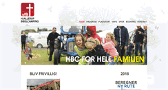 Desktop Screenshot of hjallerupbibelcamping.dk
