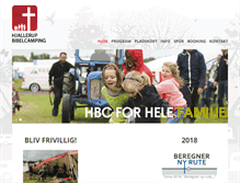 Tablet Screenshot of hjallerupbibelcamping.dk